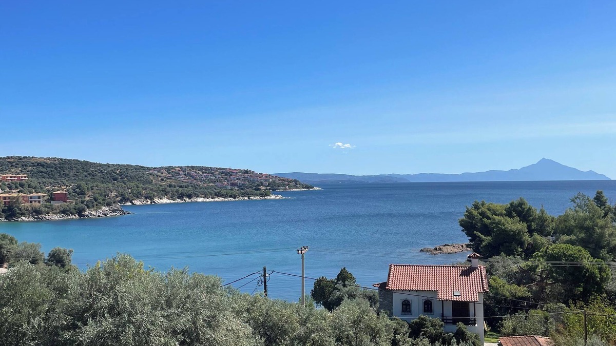 Sithonia Apartment | Apartment 40sqm with private beach family friendly and direct sea view