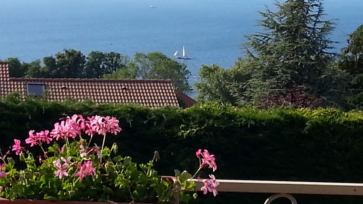 Publier Villa | Apartment 83 m2 in villa view Lake Geneva and Golf Evian on foot