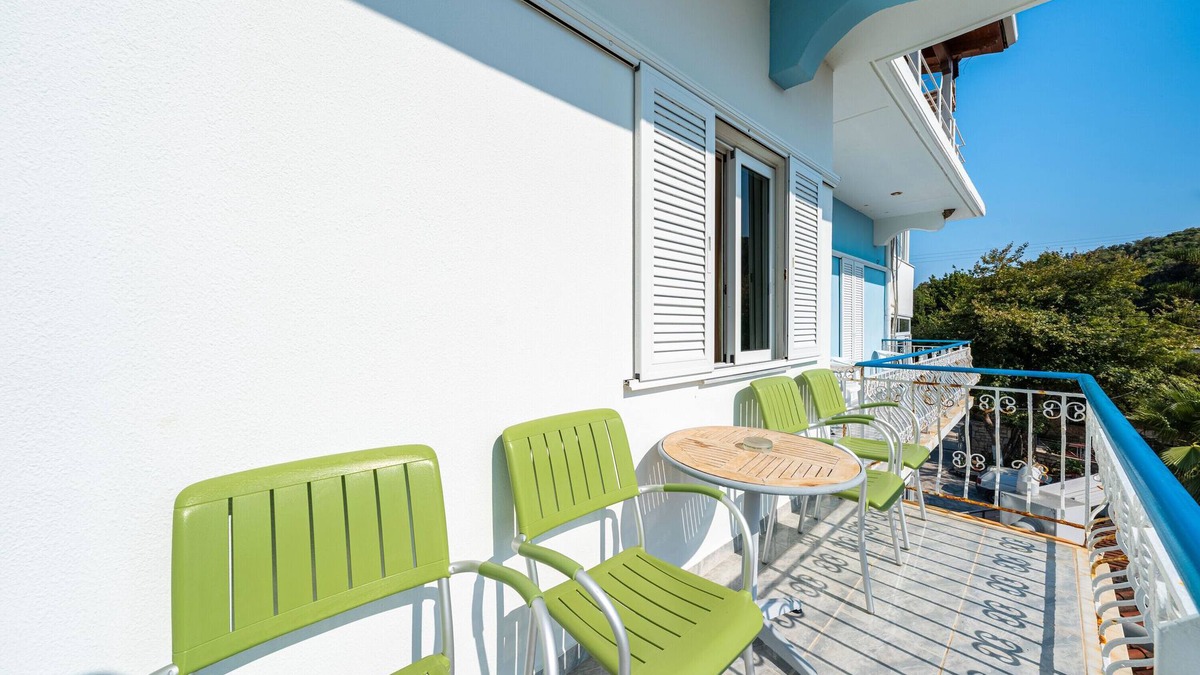 Parga Apartment | Apartment 'Alex Bar 7' with Sea View, Wi-Fi and Air Conditioning