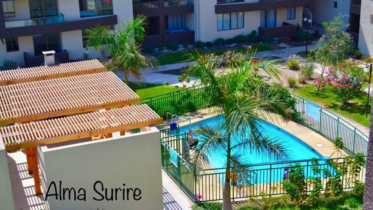 Arica Apartment | Apartment Alma Surire pool view