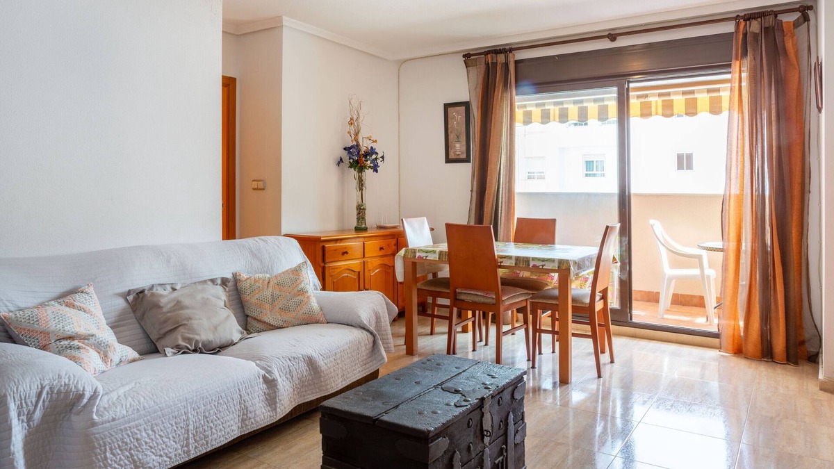 Torrevieja Apartment | Apartment 'Apolo66-3' with Shared Pool and Balcony