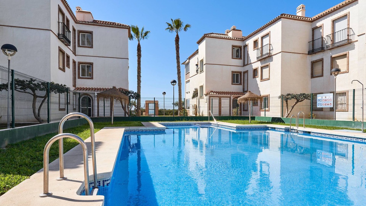 Torrox Costa Apartment | Apartment 'Beach and Pool Laguna Beach A113' with Sea View, Shared Pool and Wi-Fi