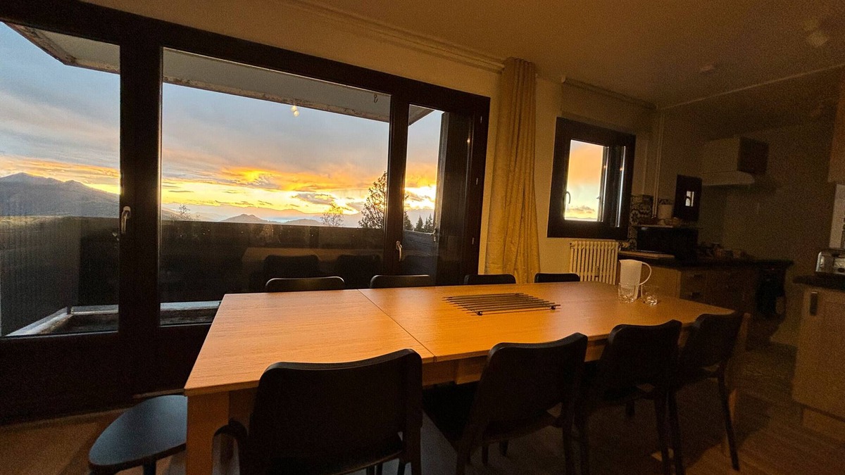 Allevard Apartment | Apartment 'Bel Appart Vue Pistes Et Montagnes' with Mountain View and Balcony