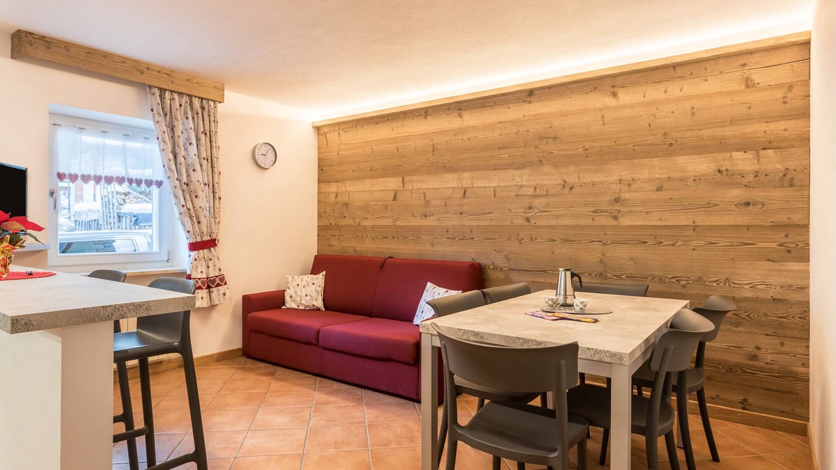 Canazei Apartment | Apartment 'Betites 1' with Mountain View, Shared Garden and Wi-Fi