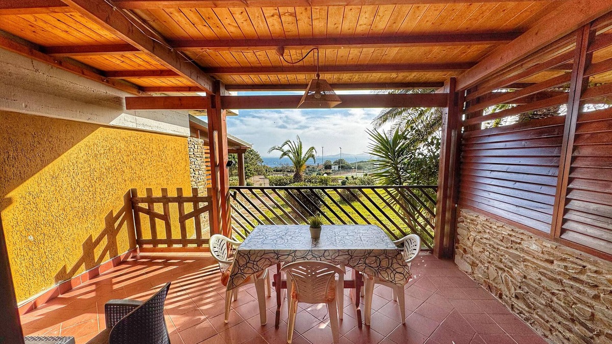 Stintino Apartment | Apartment 'Casa 3' with Sea View, Private Terrace and Shared Garden