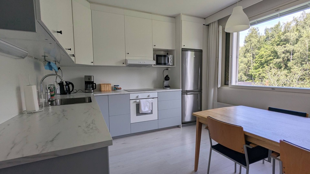 Kirkkonummi Apartment | Apartment Cozy apartment with parking, view from glazed balcony