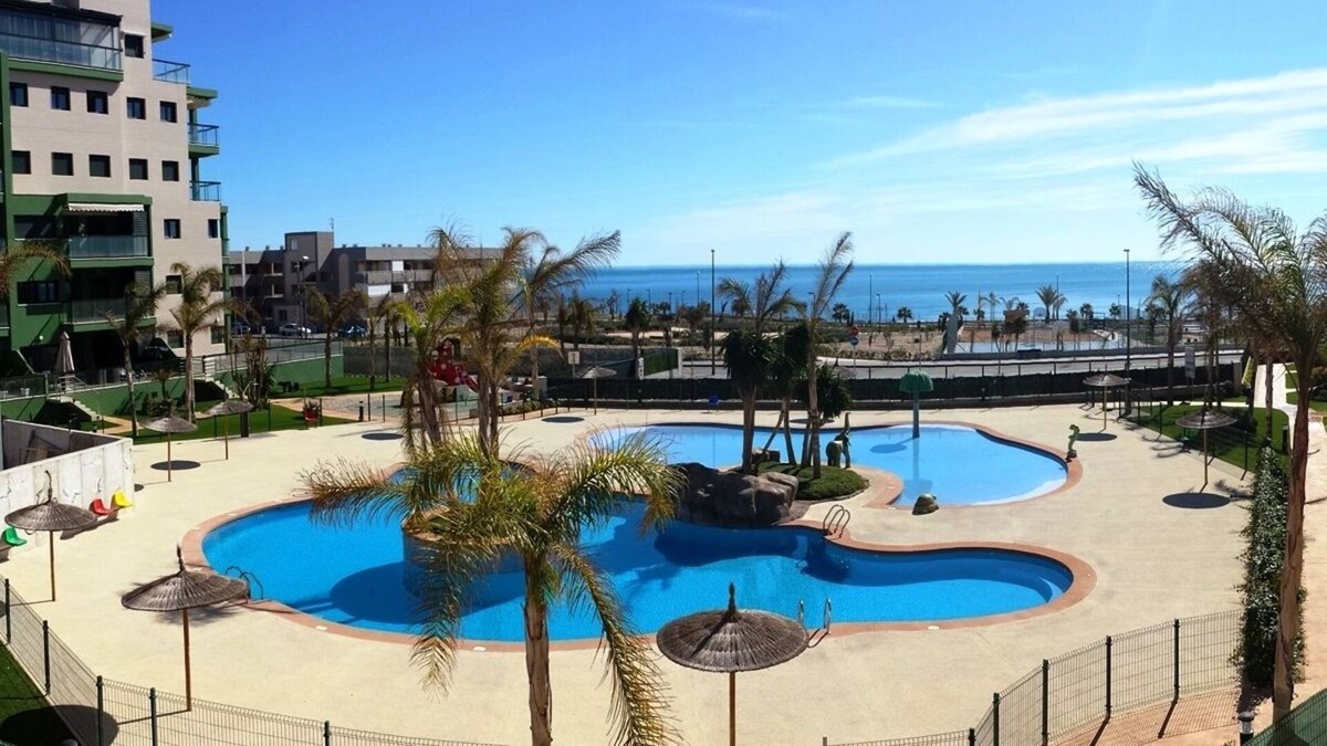 Torre de la Horadada Apartment | Apartment in 1st line of the sea with community pools