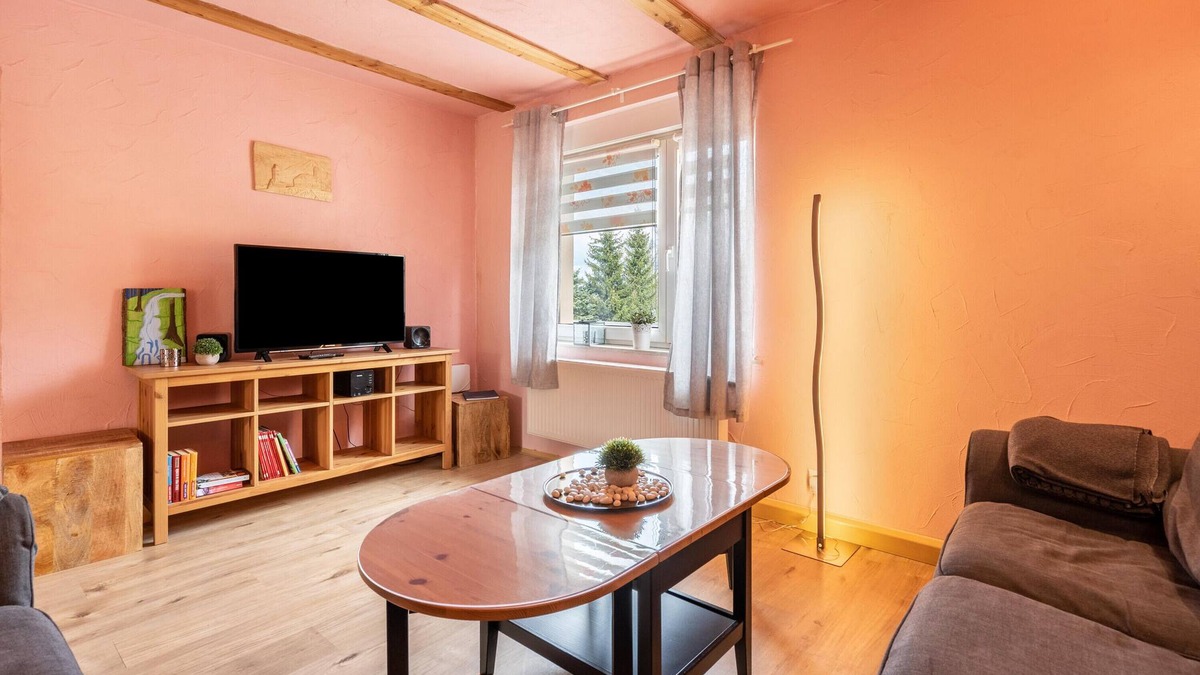 Oberwiesenthal Apartment | Apartment 'Ferienhaus Fichtelberg Apartement A' with Mountain View, Private Terrace and Wi-Fi