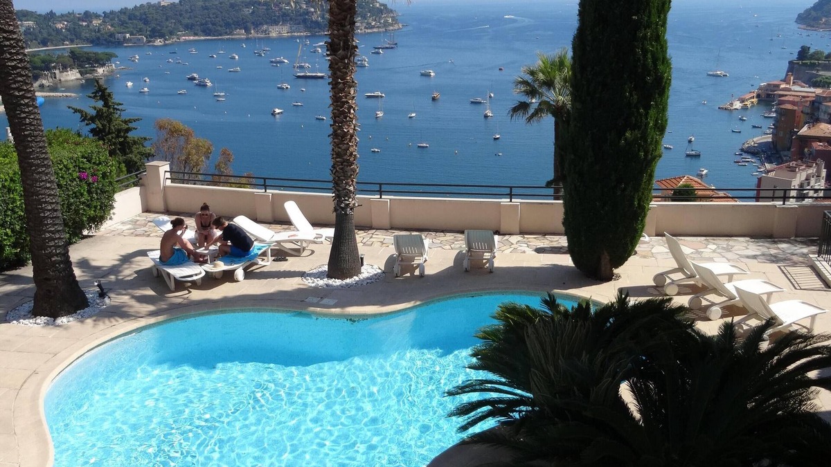 Villefranche-sur-Mer Apartment | Apartment 4 * panoramic view bay of Villefranche, swimming pool and parking