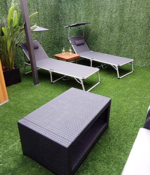 Caldas de Reis Apartment | apartment garden