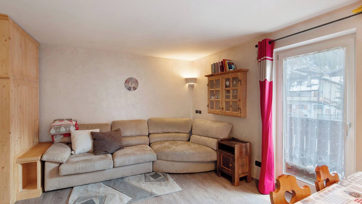 Canazei Apartment | Apartment 'Giulia' with Mountain View, Shared Garden and Balcony