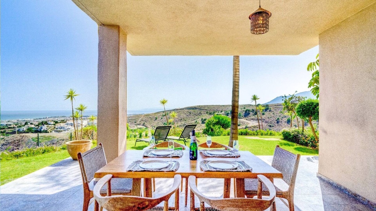 New Golden Mile Apartment | Apartment "Hacienda Senorio Cifuentes" with Sea View, Shared Pool & Wi-Fi