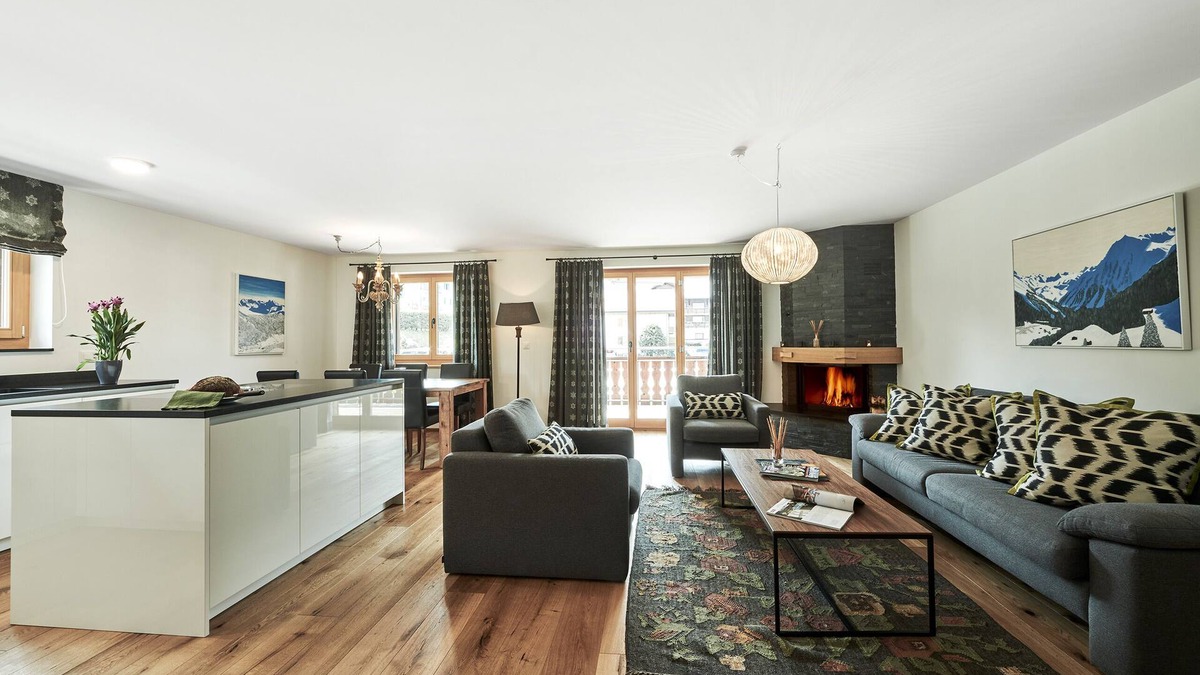 Klosters Platz Apartment | Apartment 'Heidpark' with Balcony and Wi-Fi