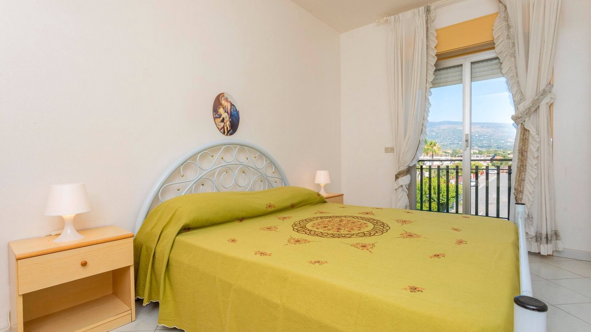 Fondachello Apartment | Apartment 'I Ciottoli Dello Ionio - Apt 3' with Mountain View, Shared Terrace and Balcony