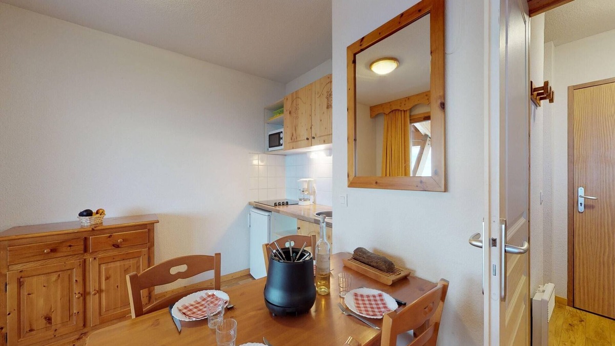 Chamrousse Apartment | Apartment in Chamrousse with balcony