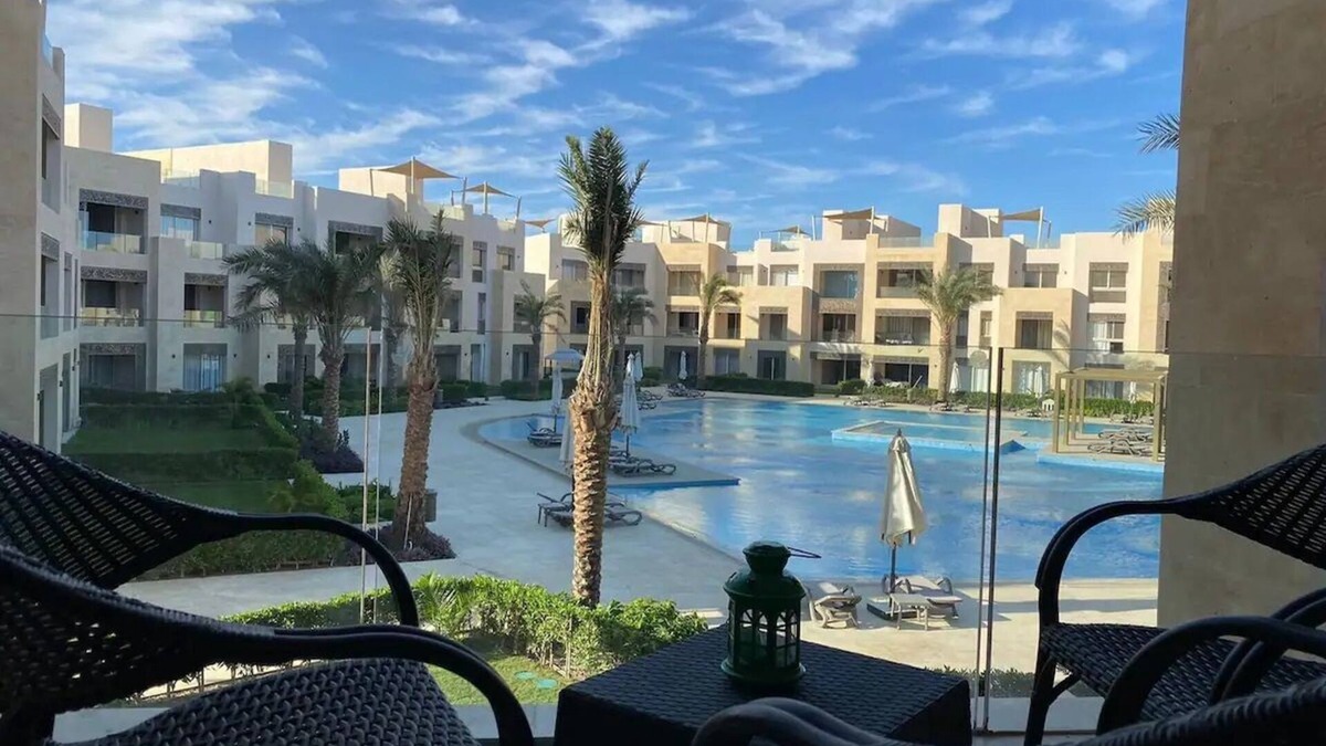 El Gouna Apartment | Apartment in El Gouna – Hurghada | Pool View, Beach Access & Terrace