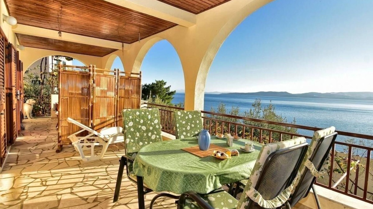 Pisak Apartment | Apartment in Pisak with Seaview, Terrace, Air condition, WIFI (77-2)