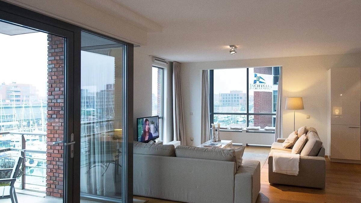 Vissershaven Apartment | Apartment in Scheveningen with Harbor View