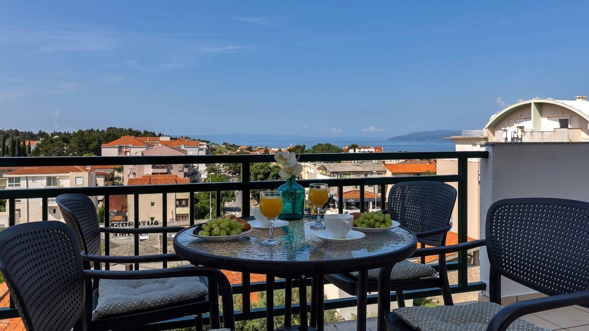 Gorinka Apartment | Apartment Josip - panoramic sea view & parking: - Makarska, Riviera Makarska, Croatia