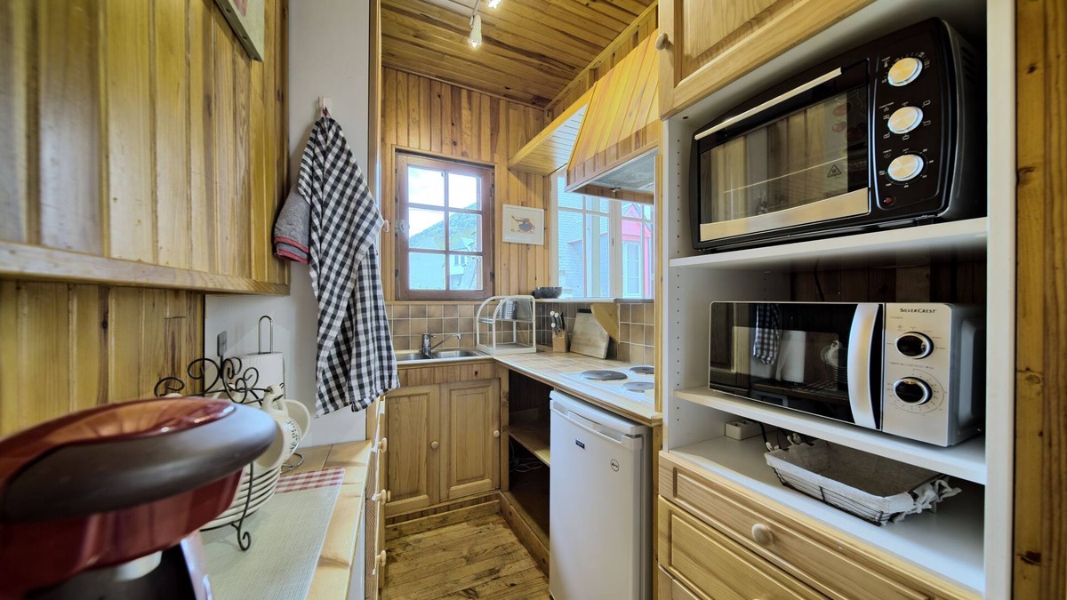 Arreau Apartment | Apartment 'Loft En Duplex Avec Balcon Et Vue' with Mountain View and Balcony