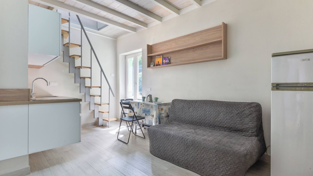 Rio Marina Apartment | Apartment 'Loft Scirocco' with Wi-Fi and Air Conditioning