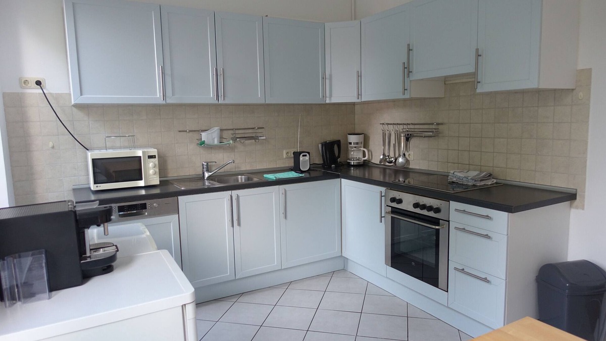 Woltmershausen Apartment | Apartment 'Maisonette Wohnung' with 2 Balconies and Wi-Fi