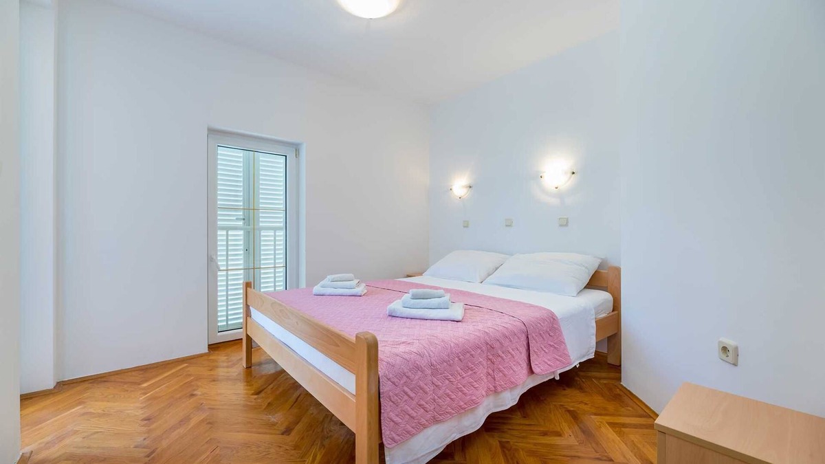 Baska Apartment | Apartment Melania on second floor with air condition and balcony