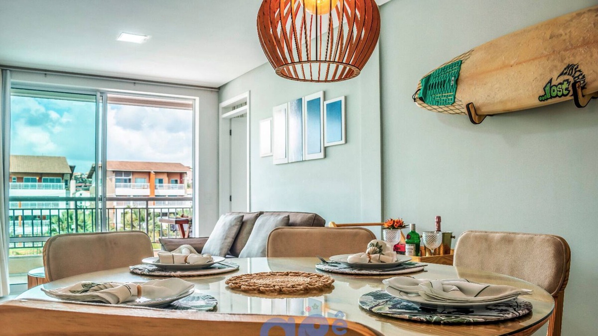 Porto das Dunas Apartment | Apartment on the sand, spacious next to the Beach Park