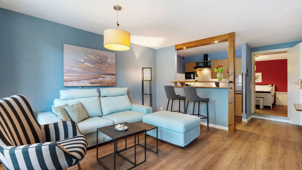 Kronsgaard Apartment | Apartment 'Ostseeblick Fewo 7' with Private Terrace, Private Garden and Wi-Fi