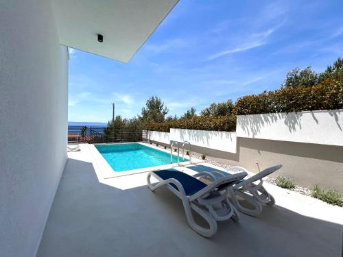 Zelenka Apartment | Apartment Petar with pool and sea view