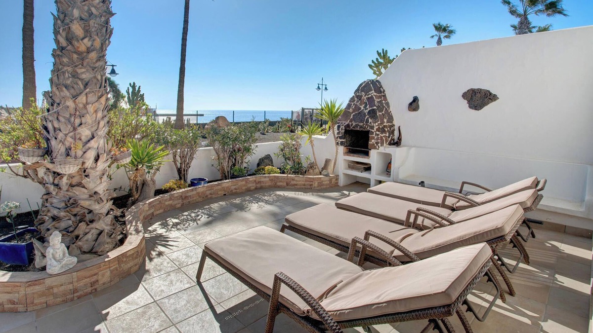 Playa Blanca Apartment | Apartment Puerto Chico P with Sea View, Pool, Terrace & Wi-Fi