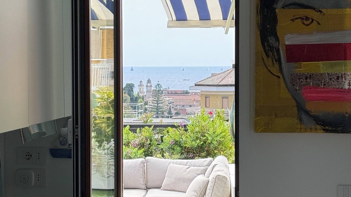 Rapallo Apartment | Apartment Rapallo Sky Garden Maria Jose Liguria-Mare Terrace-2 Bath-2 Bedrooms