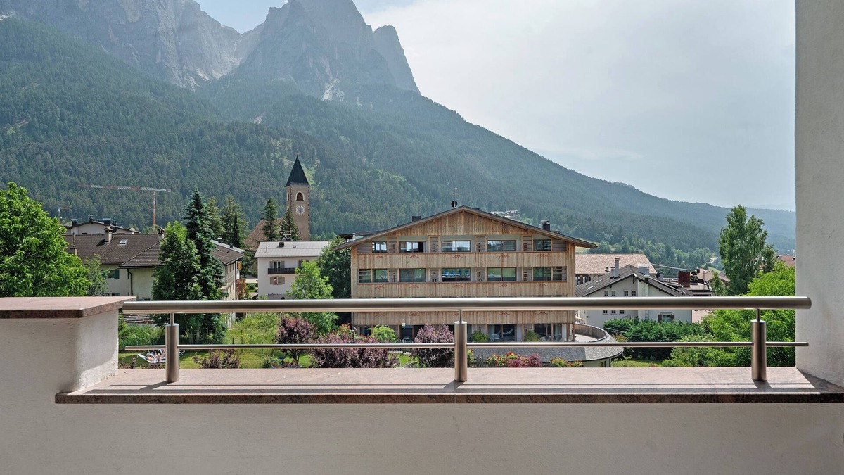 Siusi Apartment | Apartment 'Residence Nussbaumer Apt B' with Mountain View, Shared Pool and Wi-Fi