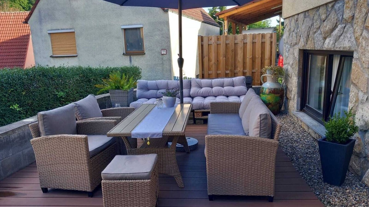 Markt Einersheim Apartment | Apartment 'Reblaus' with Private Terrace and Wi-Fi