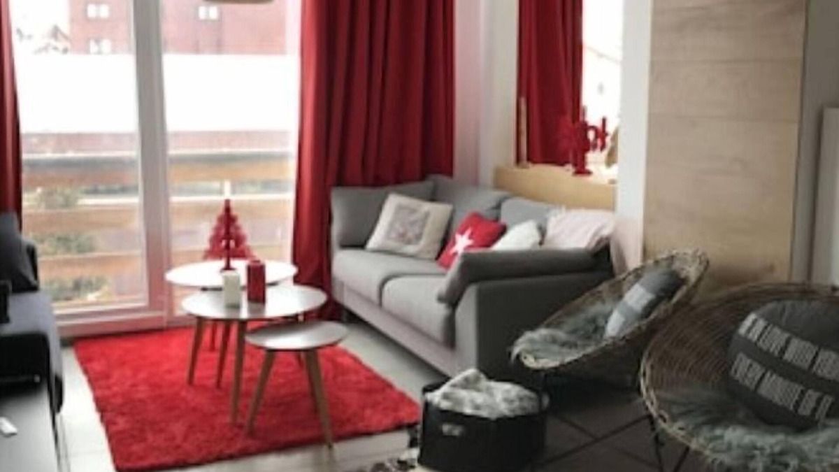 Valloire Apartment | Apartment Rouge Canneberge 8 people, Couleurs Montagne