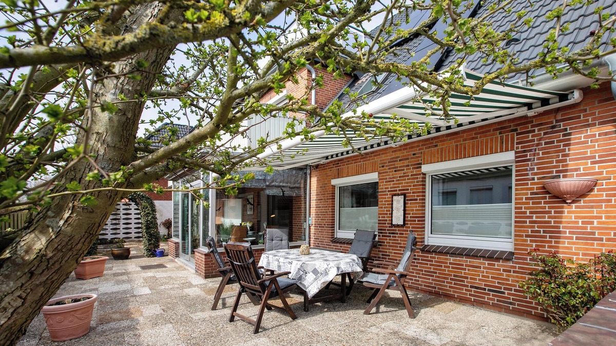 Busum Apartment | Apartment 'Sabrina' with Private Terrace and Wi-Fi
