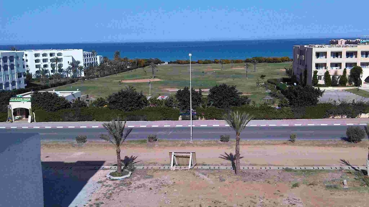 Mahdia Apartment | apartment seen on turquoise sea
