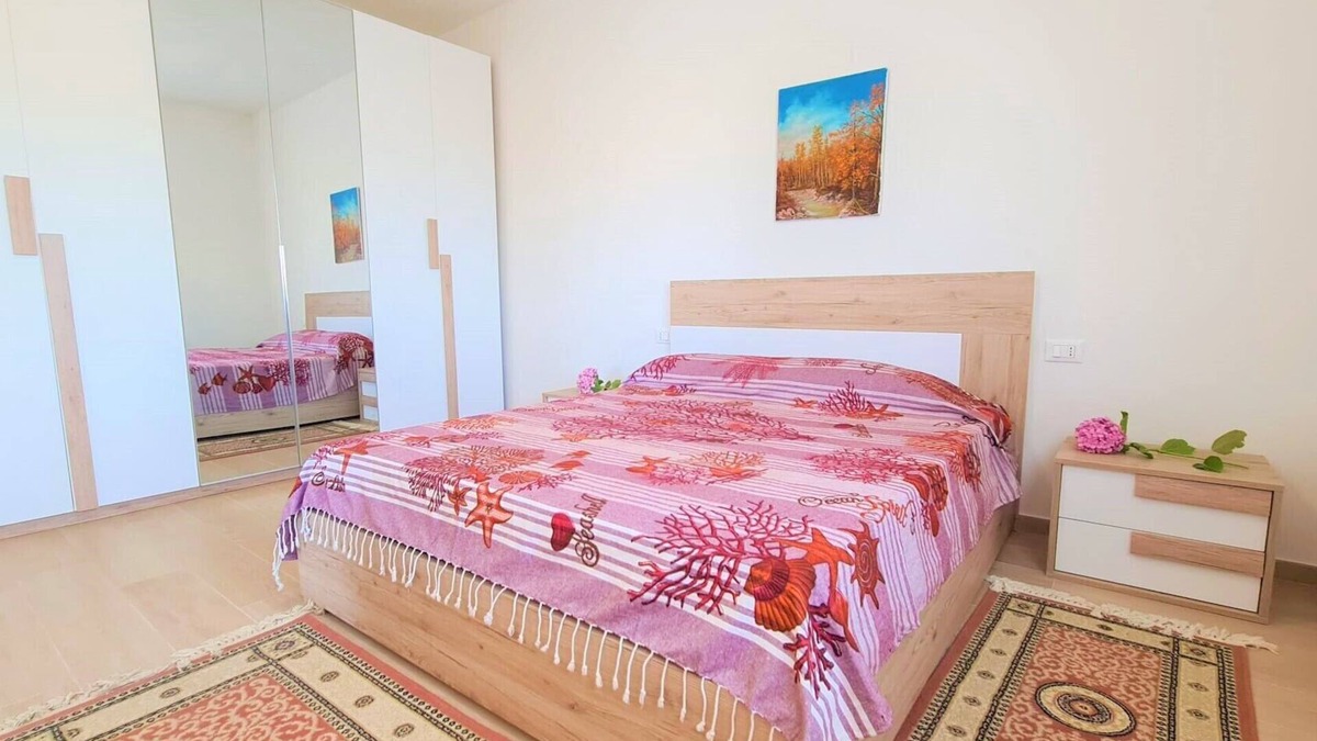 Portoferraio Apartment | Apartment 'Spiagge Bianche' with Sea View, Balcony and Air Conditioning