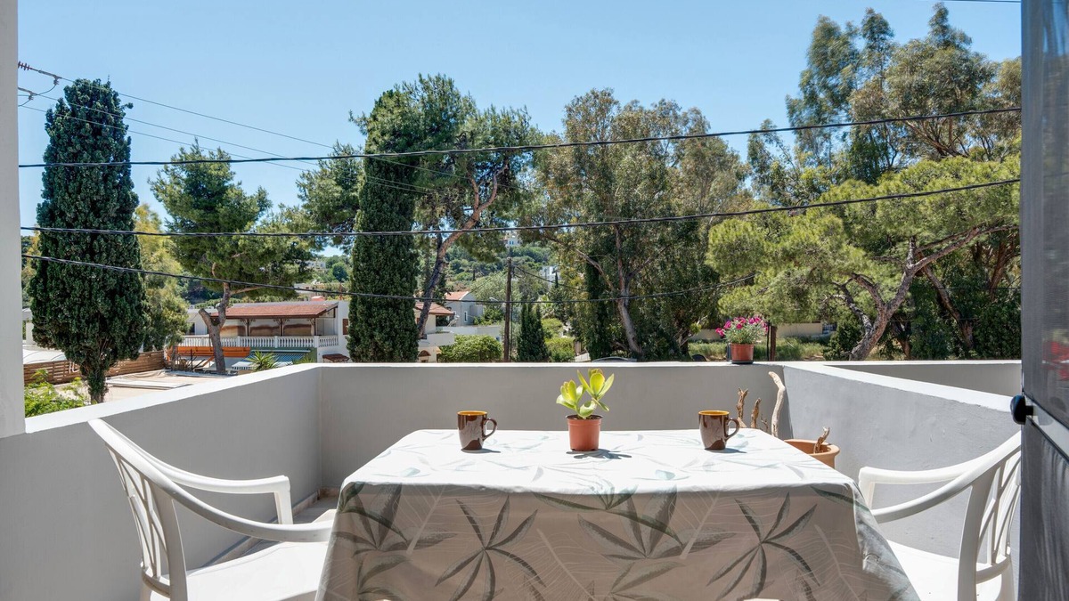 Panormos Apartment | Apartment 'Studio 1' with Mountain View, Wi-Fi and Air Conditioning
