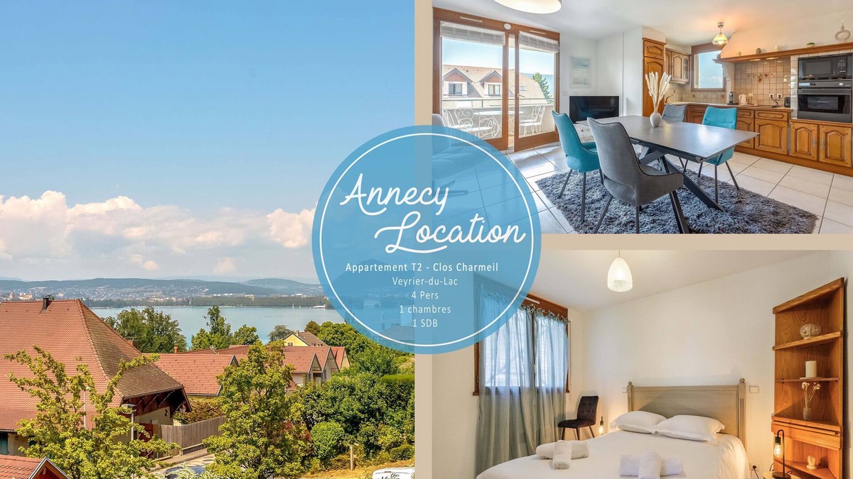 Veyrier-du-Lac Apartment | Apartment T2 – Clos Charmeil – Lake