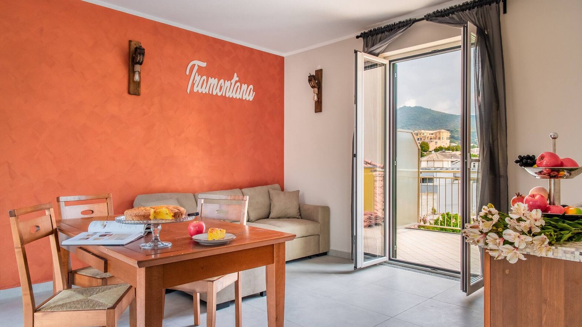 Loano Apartment | Apartment 'Tramontana' with Private Terrace, Wi-Fi and Air Conditioning