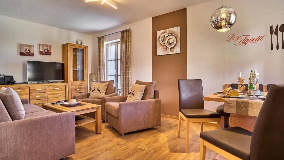 Bodenmais Apartment | Apartment type 2. with private balcony or terrace
