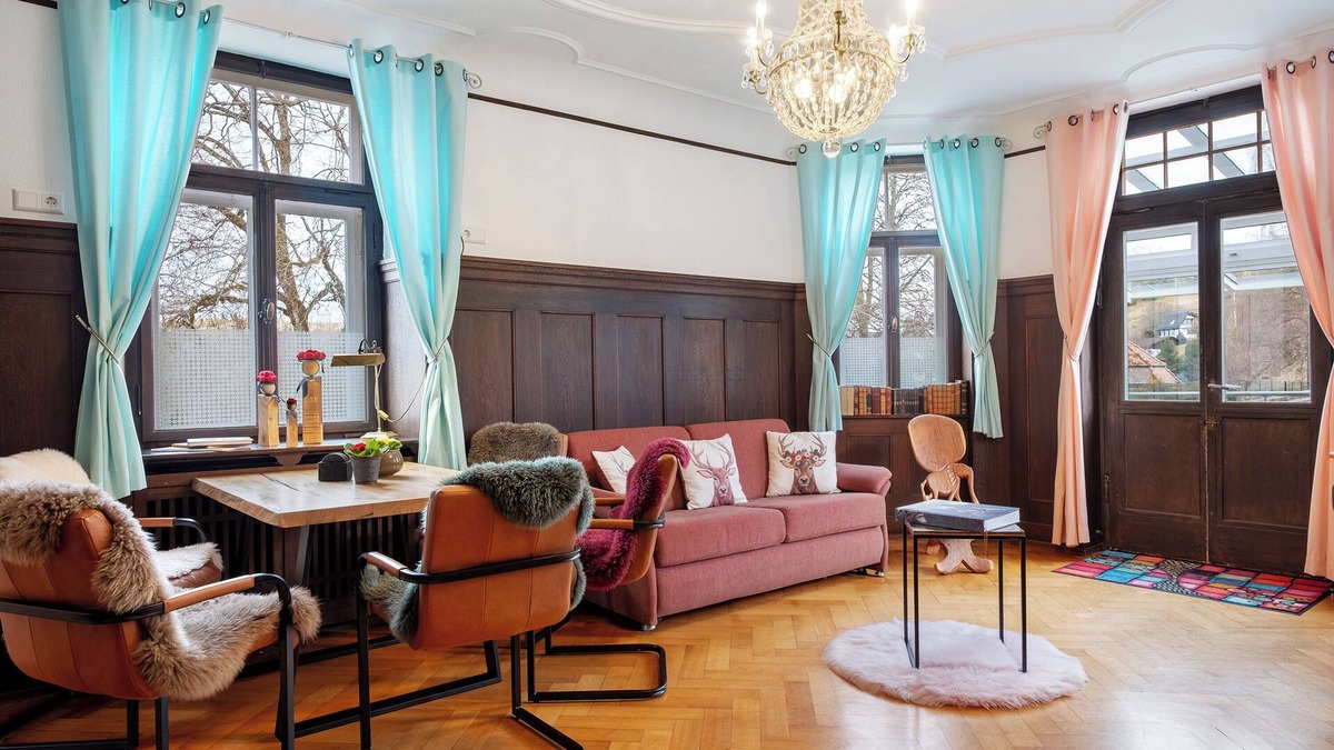 Lenzkirch Apartment | Apartment 'Uwe's Stube' with Shared Terrace, Shared Garden and Wi-Fi