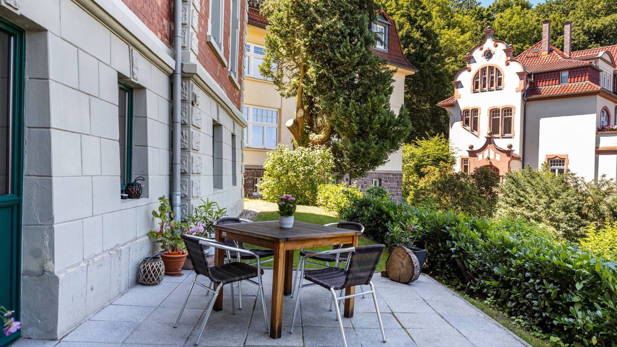 Eisenach Apartment | Apartment 'Villa Funcke' with Private Terrace and Wi-Fi