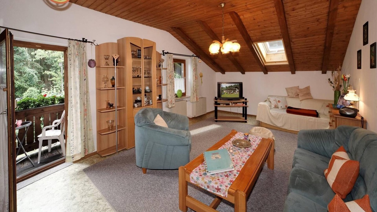 Zwieselberg Apartment | Apartment Waldblick 54sqm with balcony and garden