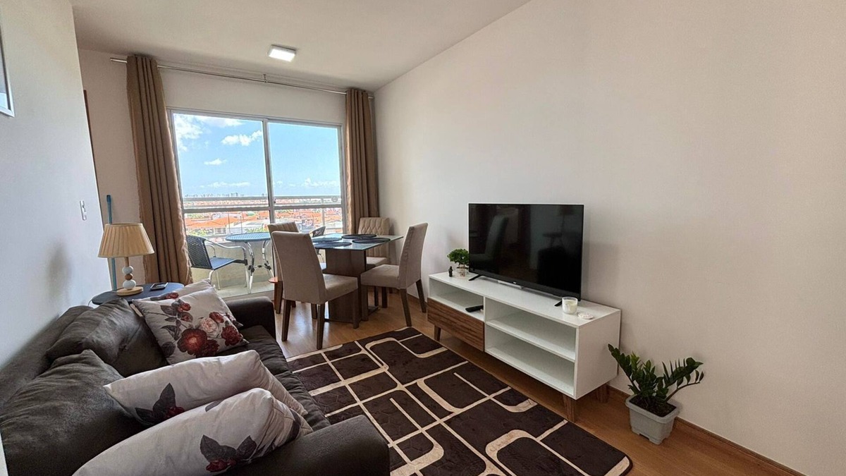 Sao Luis Apartment | Apartment with balcony 9 minutes from the beach (cohama) SLZ