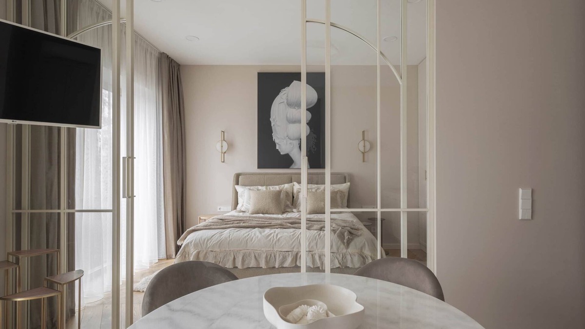 Old Town Apartment | Apartment with church view in Vilnius Old Town