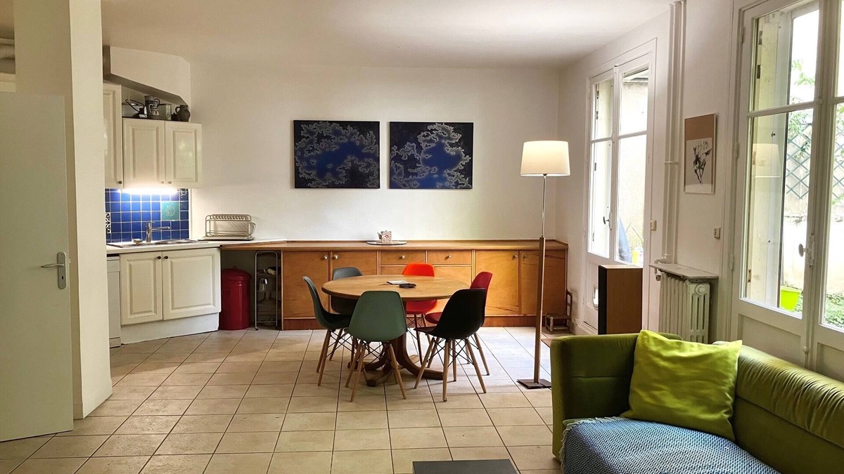 14th Arrondissement Apartment | Apartment with garden in Paris centre 3-bedroom