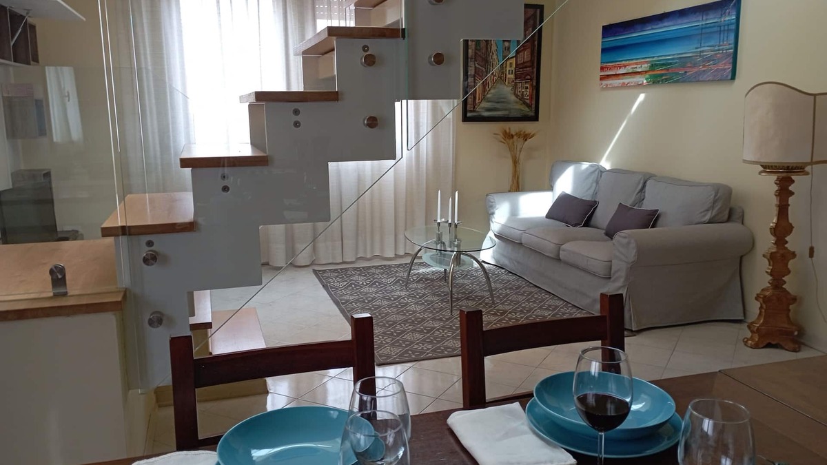 Lucca Historical Center Apartment | Apartment With Terrace + Private Parking+wifi and AC, close to Lucca downtown