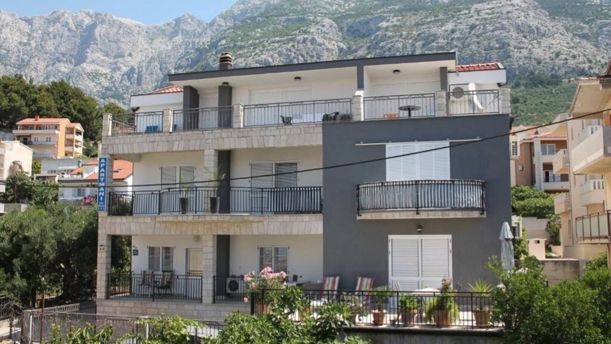 Makarska Old Town Apartment | Apartments Villa Silvia: Apartment with sea view